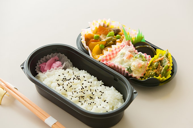 お弁当の写真